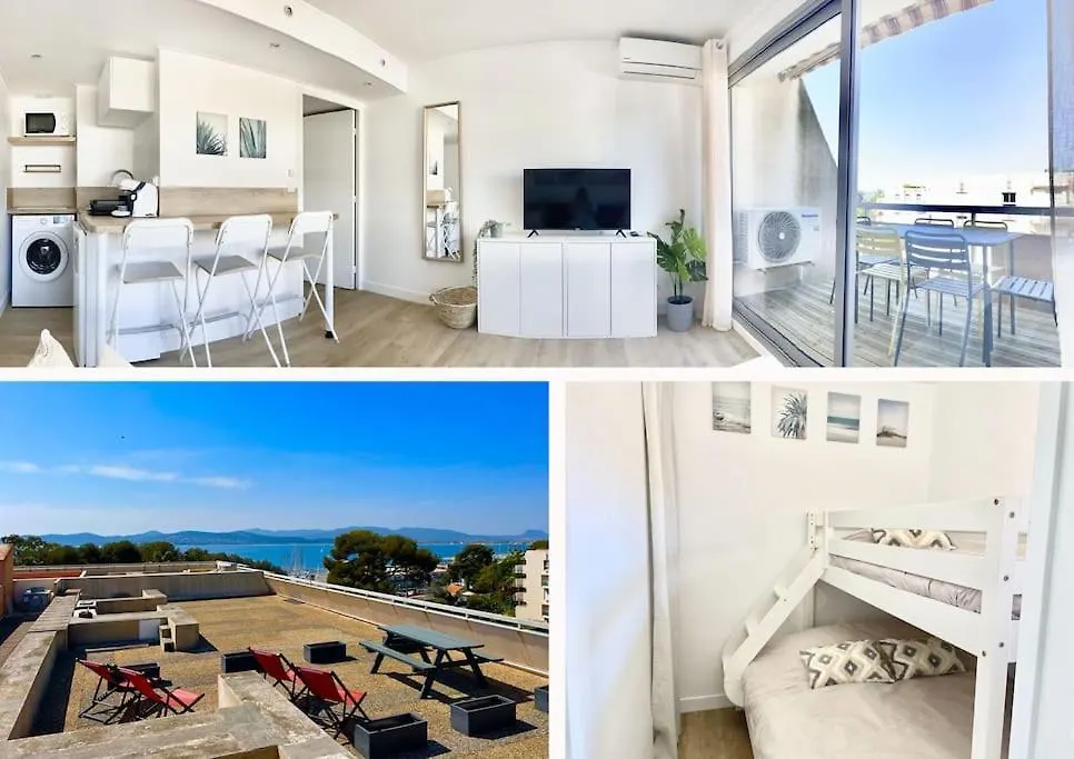 Superbe Rooftop Vue Mer Port Santa Lucia 5 Pers Saint-Raphael